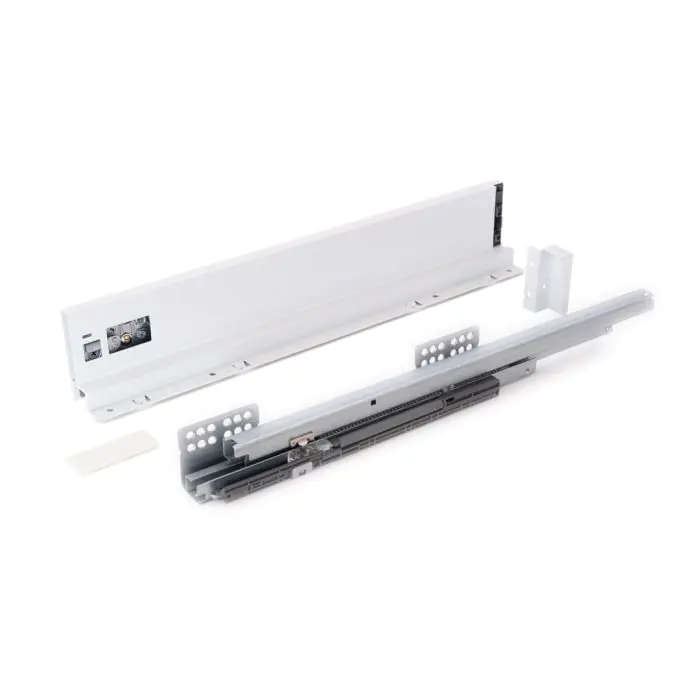 Starbox Slim Drawer Sides, White, 500mm x 88mm