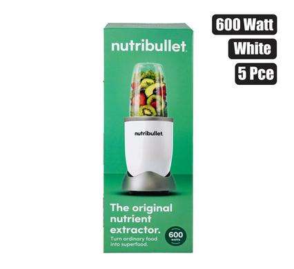 Nutribullet Blender Orgnl 600W 5Pce Whte