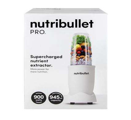 Nutribullet Blender Pro 900W Matt White