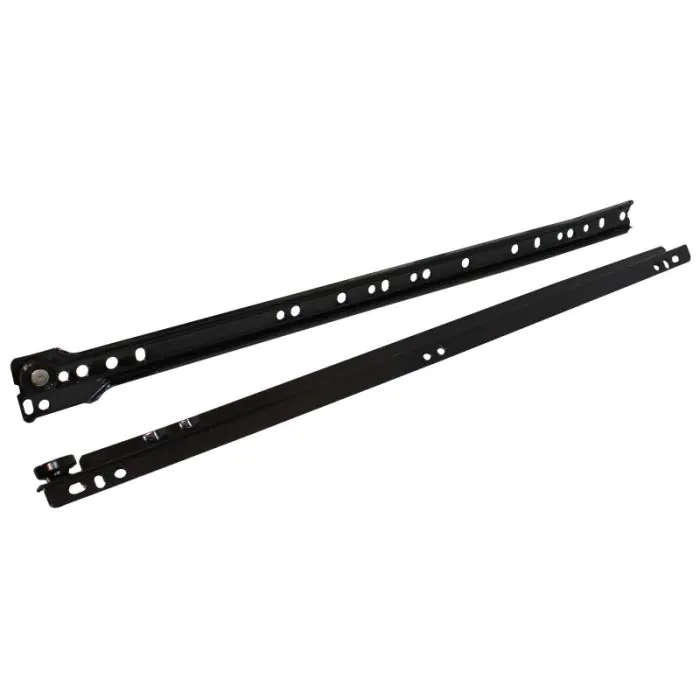 Roller Runner, 500mm, Black, 25kg Capacity, 2 Pieces