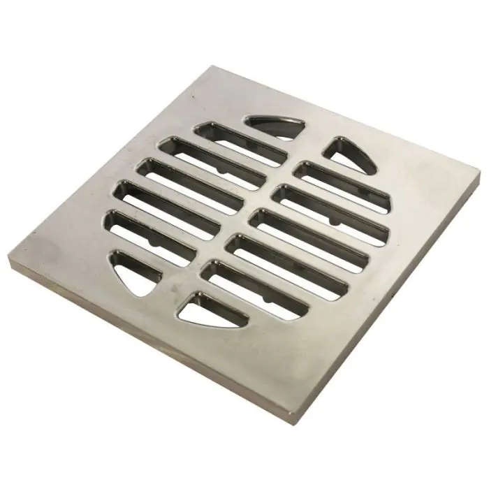 Shower Grid, Square, Chrome Plated, 75mm