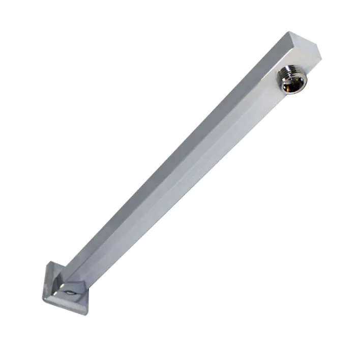 Shower Arm, Square, Chrome Plated, 350mm