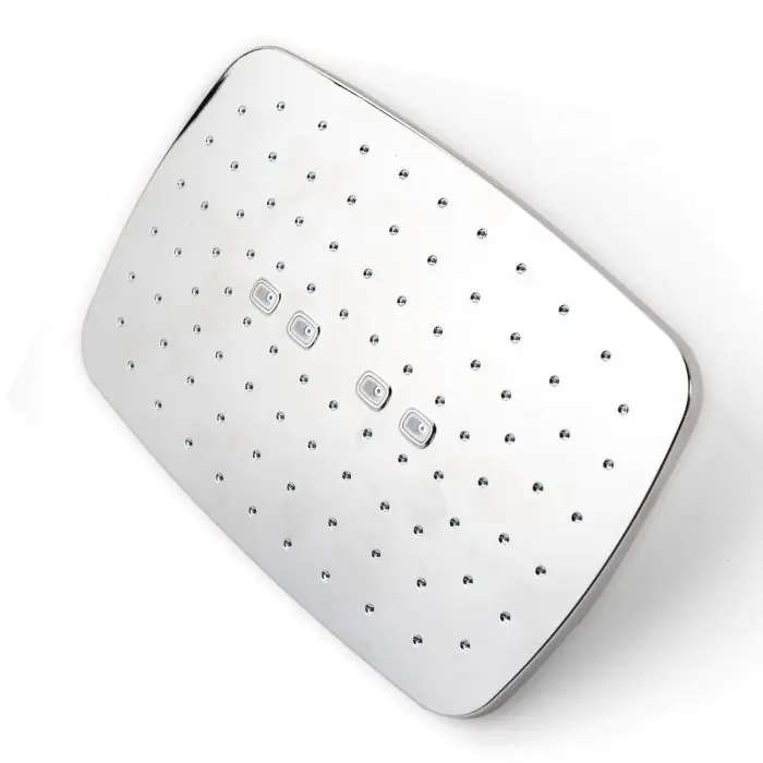 Shower Rose, Rectangle, Chrome Plated, 265mm