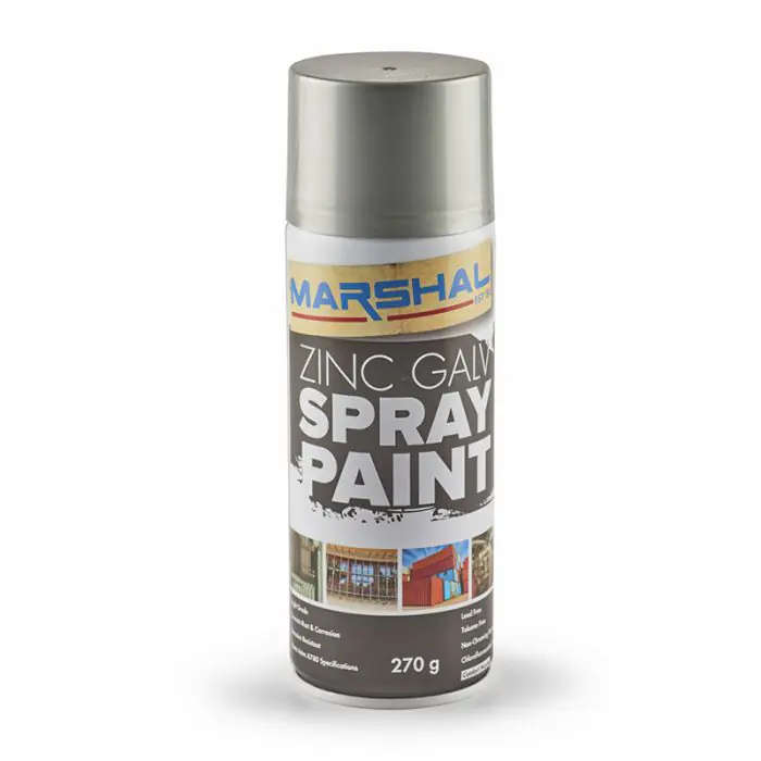 Marshal Spray Paint, Zinc Cold Galvanizing, 270ml