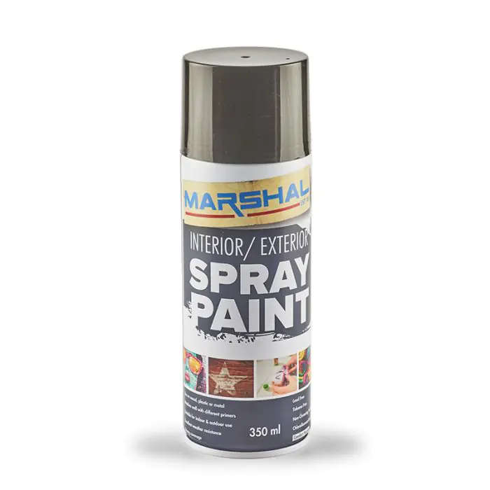 Marshal Spray Paint, Matt Black, 350ml