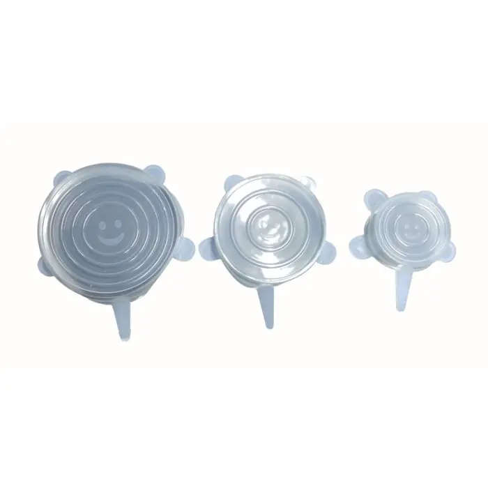 Silicone Stretch Lids, 3 Pieces