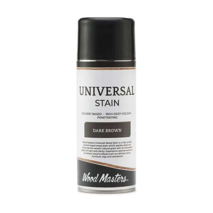 Wood Masters Universal Stain Spray, Dark Brown, 350ml