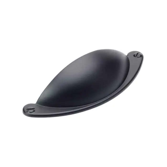Cup Handle, Matt Black, 64mm