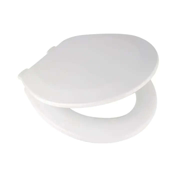Toilet Seat, White, MDF