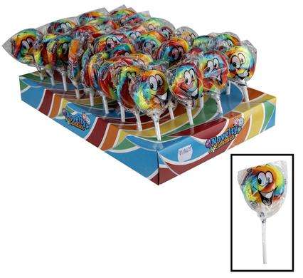 Sweet Lolly Nc Sml Rainbow 5Cm