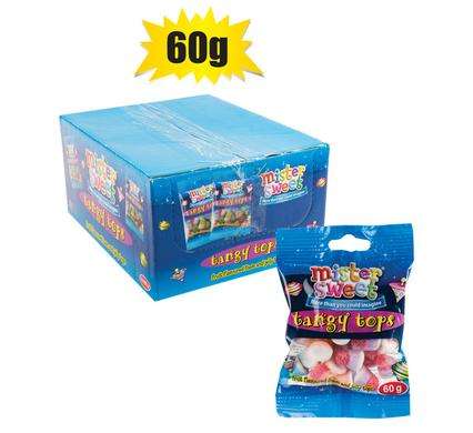 Sweet Gummy Ms Tangy Tops 60G