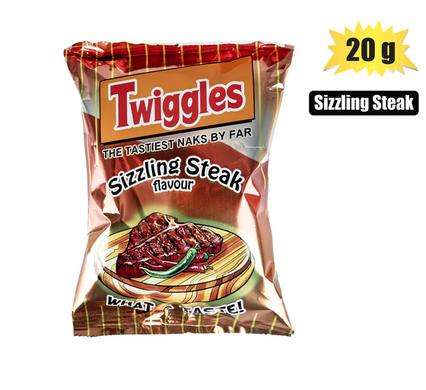 Snack Cc Twiggles Crisp S/Steak 20G