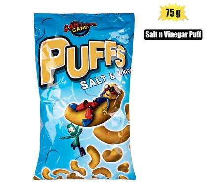 Snack Cc Puff Salt & Vinegar 75G