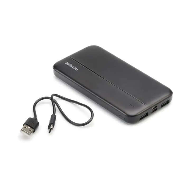 Powerbank Charger, 10000mAh, 2.1A, 12W Fast Charge