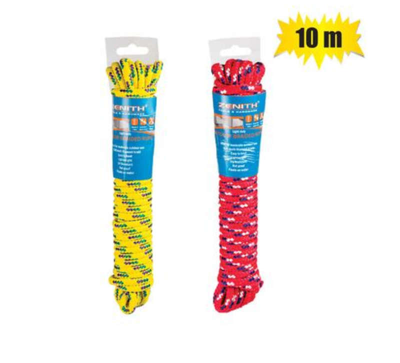 Rope Outdoor Braid L/Duty 8Mmx10M Zenith