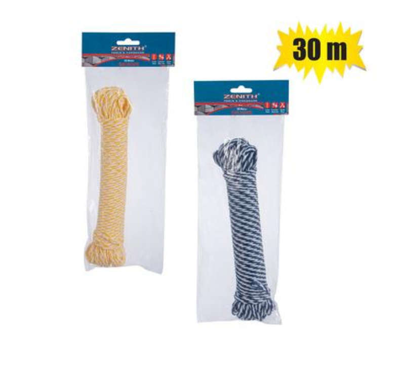 Ski-Rope  5Mm X 30M-Hank 2-Color  Zenith