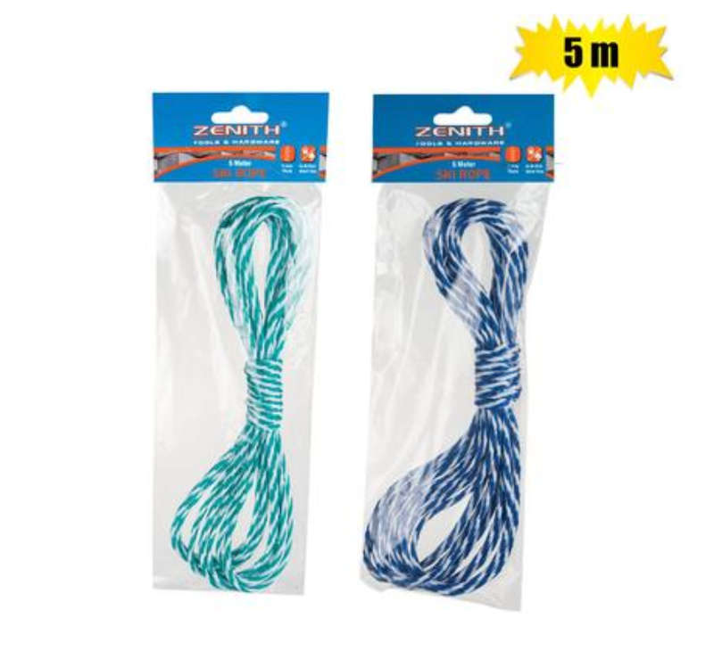 Ski-Rope  5Mm X  5M-Hank 2-Color  Zenith