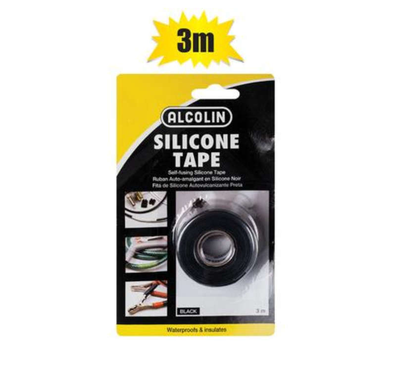 Silicone Tape 3Mx25Mm Black