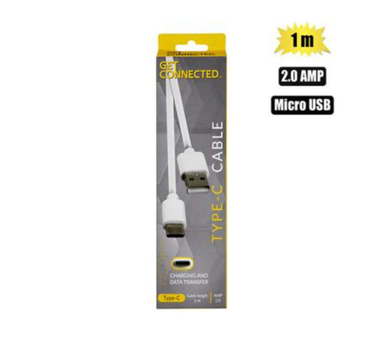 Usb Cable Type C 2.0 Amp -1M