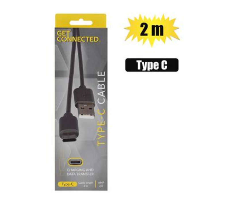 Usb Cable Type C 2.0 Amp 2M