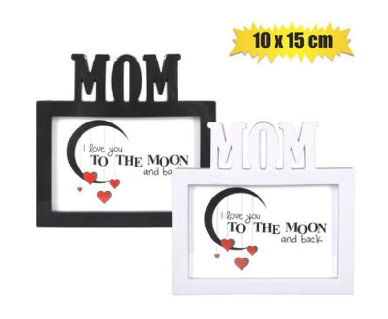 Picture-Frame Pl Mom Asstd 10X15Cm