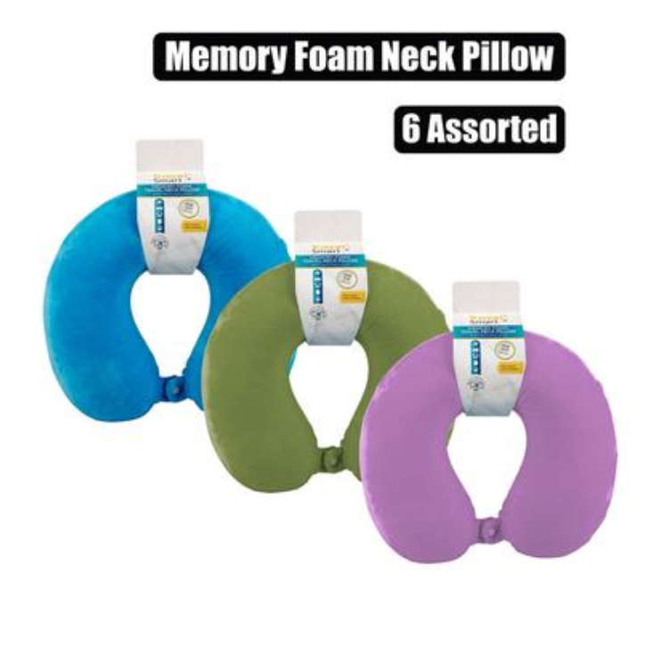 Travel Neck Pillow 30X26Cm Memory Foam