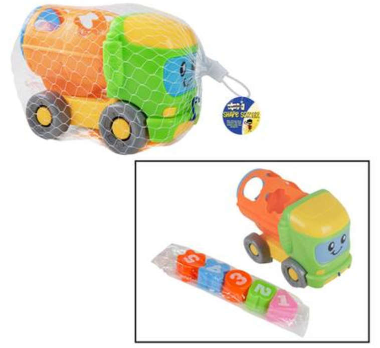 Edu Blocks Shape Sorter Pull Truck