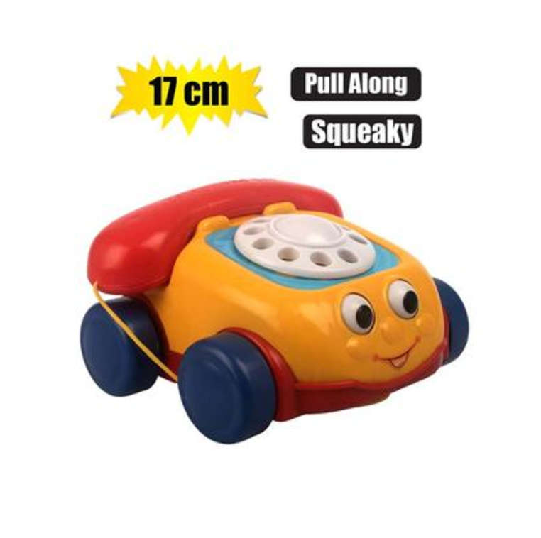 Baby Toy Pull Along Phone W/Squeak 17Cm