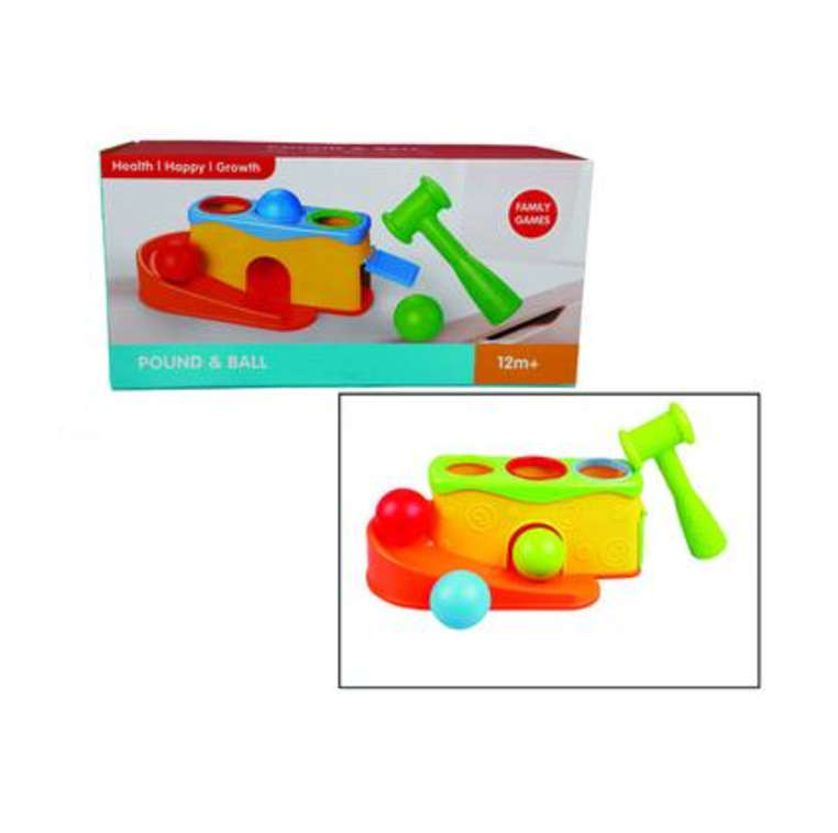 Baby Toy Edu Hammer Ball 17X14Cm