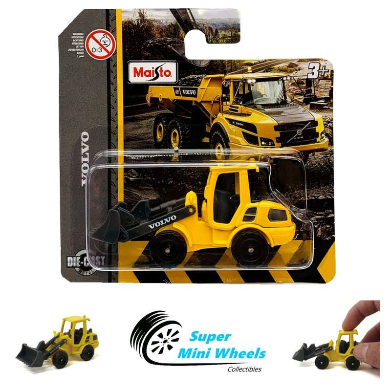 Maisto Volvo 3" Construction Vehicles