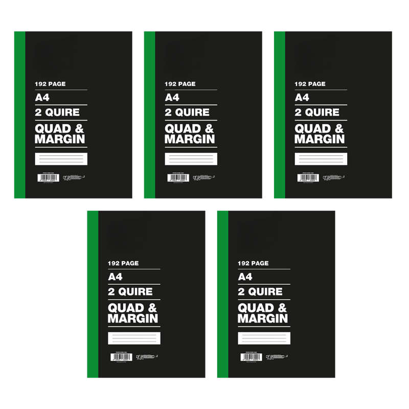 2 Quire / 192 pages A4 Counter Books Q/M
