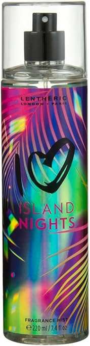 Lentheric Women's I Love Islandnights Fragrance Mist 220 ml