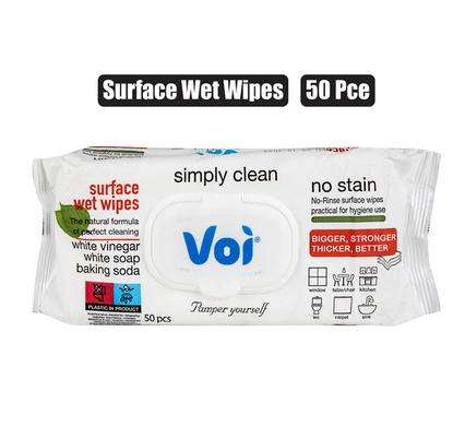 Surface Cleaner Wet Wipes 50 pcs