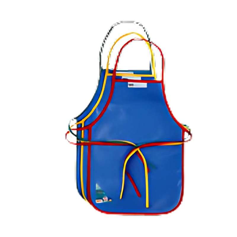 2-Pack Plastic Kids Apron (Pink and Blue)