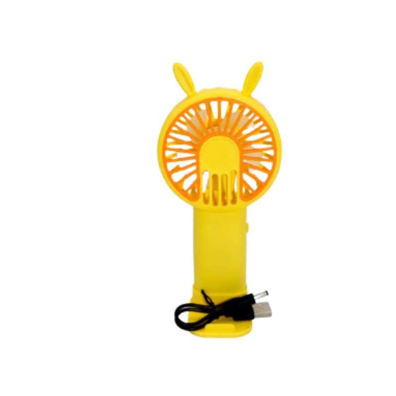 USB R/C EasyAcc Mini Portable Fan for Desktop-yellow