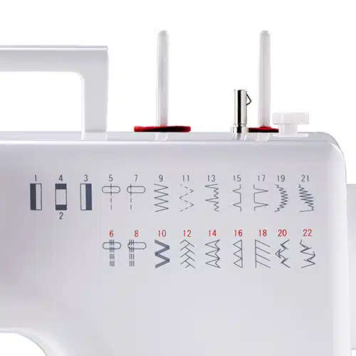 18 Built-in Stitches with 43 Stitch Applications for Key Techniques