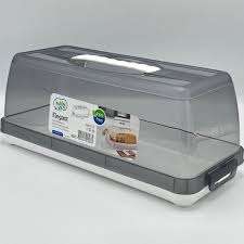 Large Rectangular BPA-Free Cake Carrier | 35cm