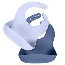 Silicone Pocket Bib - (2 Pack)