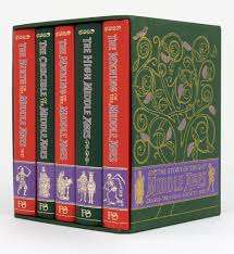 THE STORY OF THE MIDDLE AGES- FIVE VOLUMES IN A DECORATIVE SLIPCASE ( THE FOLIO SOCIETY)