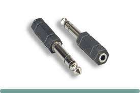 bulk from 6 // 3.5 STEREO F  6.3 STEREO M ADAPTOR 1pcs
