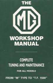 MG Workshop Manual