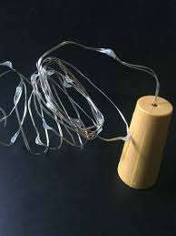 Bulk from 12 / LED Bottle String Lights Cork Shaped Warm White
