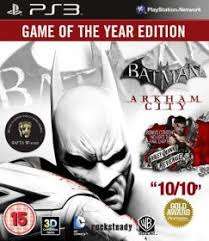 Batman Arkham City - Game of the year edition - PS3