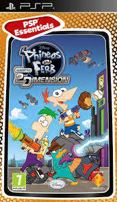 Phineas and Ferb - Across the 2nd Dimension - Essentials (PSP)