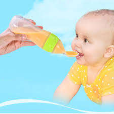 BABY SILICON RICE FEEDING BOTTLE