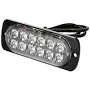 Universal Body or Grille Mount Red Emergency Strobe Light - Size: 11x4cm