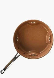 Steel Air Fry Pan With Lid