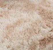 Large Premium Fluffy Carpet/Rug 150X200CM -Light Brown Mix