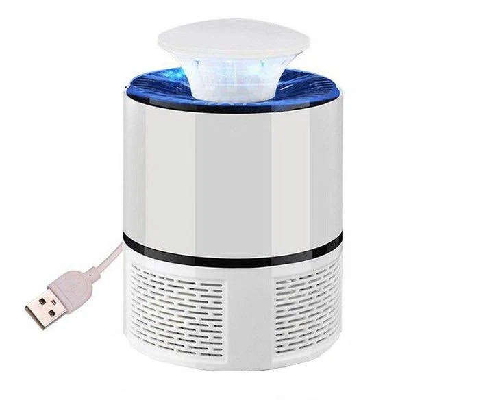 USB Powered Cylindrical Mosquito Killer - White