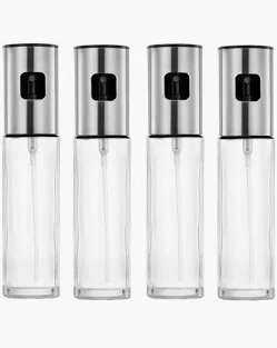 Oil & Vinegar Glass Spray Bottle (100ml) Set of 4